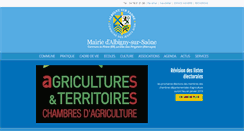 Desktop Screenshot of mairie-albignysursaone.fr